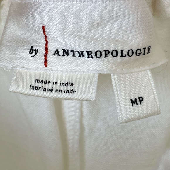 By Anthropologie wide leg eyelet pants - Picture 5 of 5